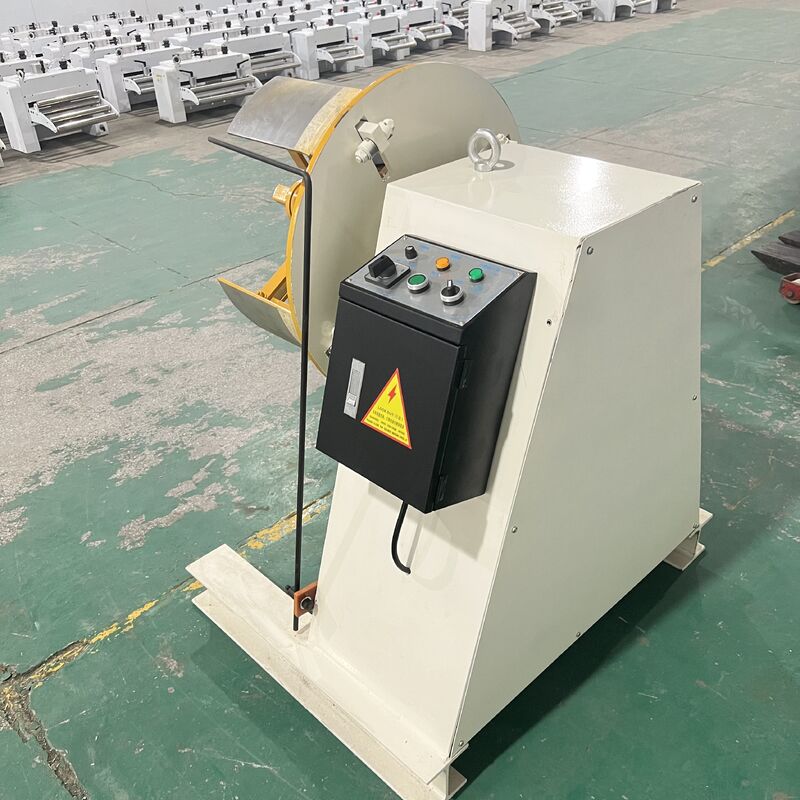 1-3.0mm Thick Steel Coil Uncoiler MT-300 Manual Decoiler 1HP Motor