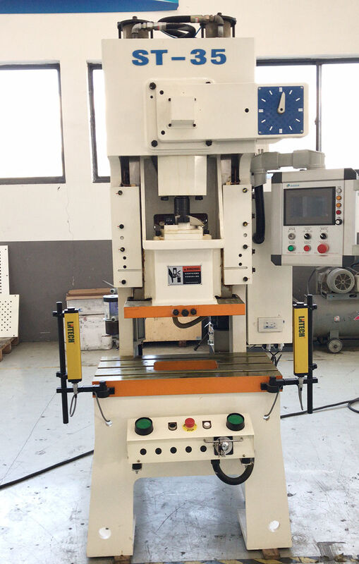 High Accuracy C Frame Punch Press 70mm Slider Stroke 3.7kW Motor Power