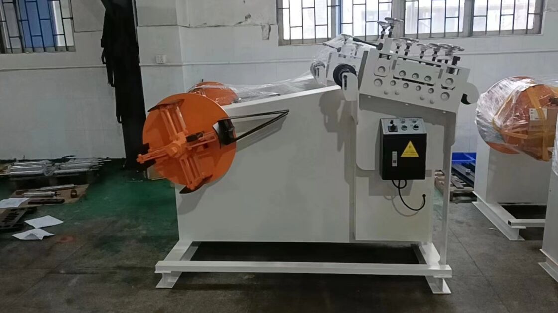 GO500 Two in One Metal Straightening Machine 500mm Width 3.2mm Max Thick 15m/min
