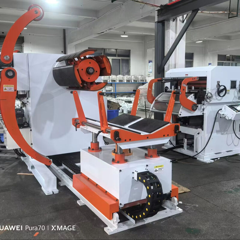 Automatic 3 in 1 Servo Sheet Metal Straightening Machine 380V 15M/min 70-800mm Width