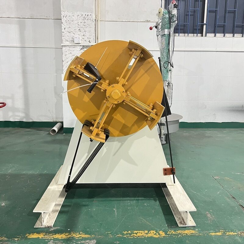 Automatic Uncoiler Machine with 15m/min Feeding Speed and Hydraulic/Electric Drive for Steel Coil Processing
