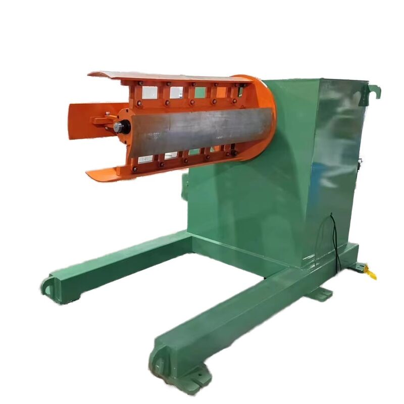 Heavy Duty Precision Decoiler | Automatic Steel Coil Uncoiler for Stamping & Metal Processing Line