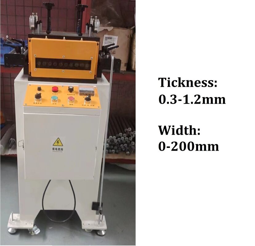 SML Adjustable Sheet Metal Leveling Machine 0.3-1.2mm Thick 16m/min Feeding Speed