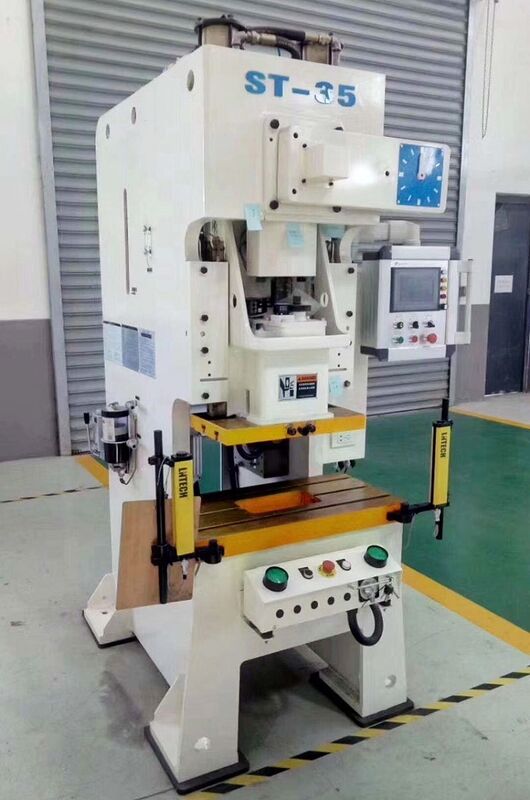 High Accuracy C Frame Punch Press 70mm Slider Stroke 3.7kW Motor Power