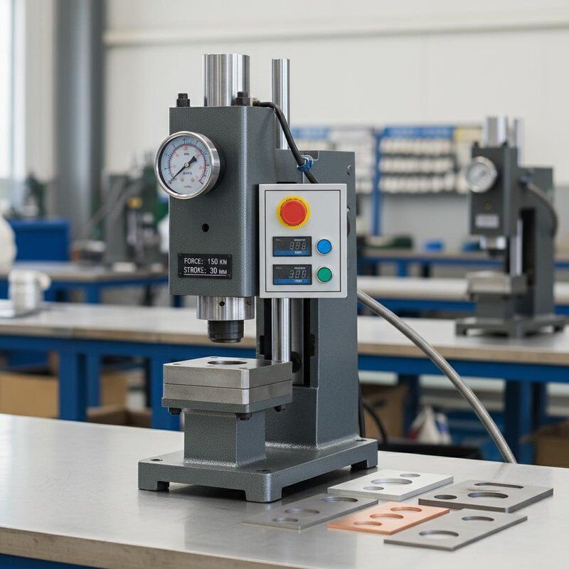 High Accuracy C Frame Punch Press 160t Pneumatic Punching Machine for Metal Stamping