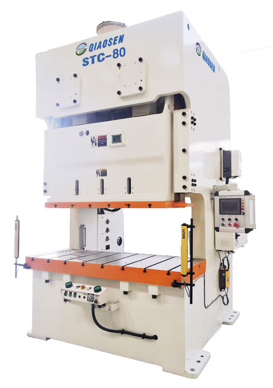 Durable Double Crank Power Press Designed for Heavy Duty Metal Stamping and Fabrication Tasks in Industrial Production Lines