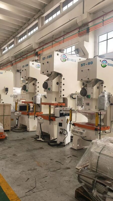 ST-80 80Ton C Frame Single Point Crank Pneumatic Precision Power Press برای محکم کردن قطعات ماشین آلات