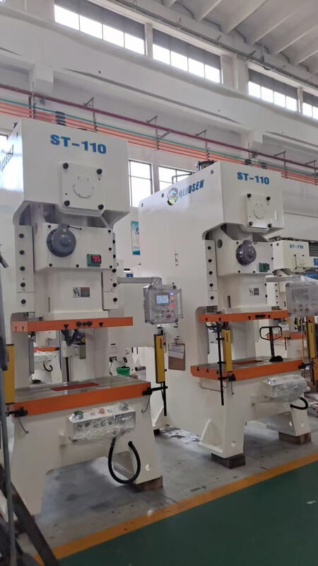 High Accuracy Pneumatic C Frame Punch Press 11kW Motor for Metal Forming