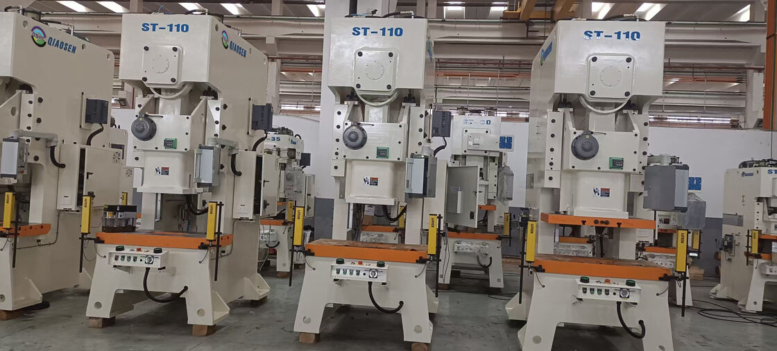 High Accuracy Pneumatic C Frame Punch Press 11kW Motor for Metal Forming