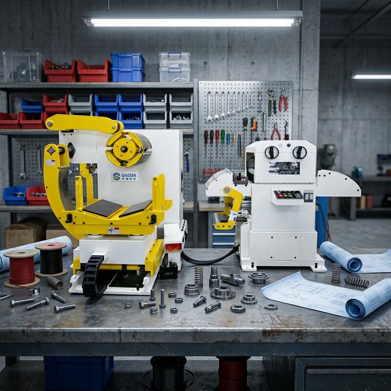 Precision Metal Straightening Machine with 7-9 Precision Rollers for 0.3-3.2mm Thickness and 15 m/min Feeding Speed