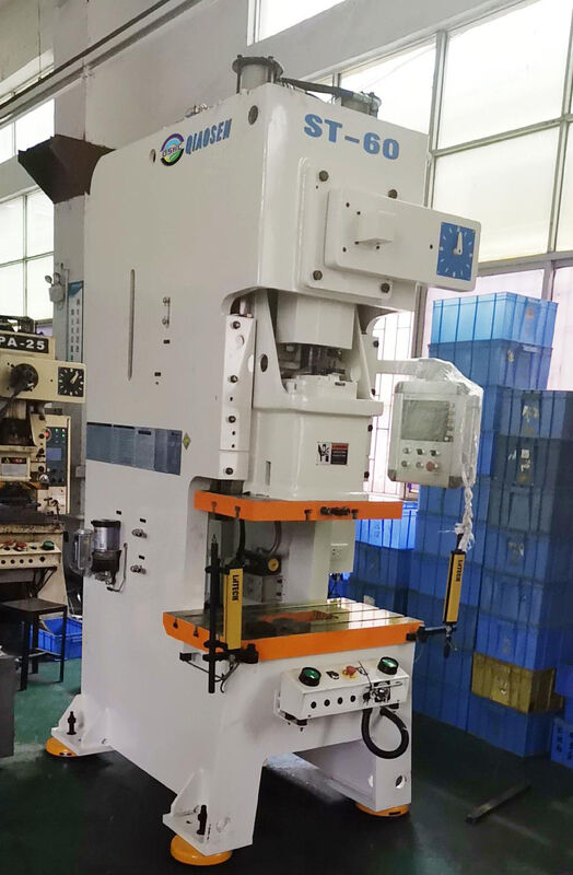 ST-60V 60 Ton Pneumatic Punching Machine JIS 1 Grade With High Strength Alloy Crankshaft