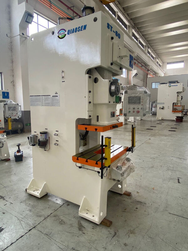 ST-60V 60 Ton Pneumatic Punching Machine JIS 1 Grade With High Strength Alloy Crankshaft