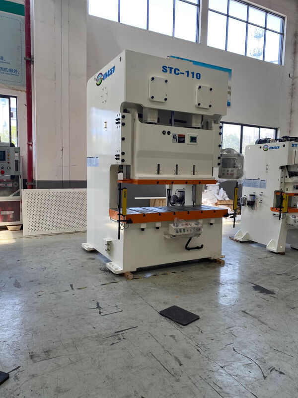 STC-110V High Precision JIS Class 1 Servo Punch Press for Metal Stamping 110 ton