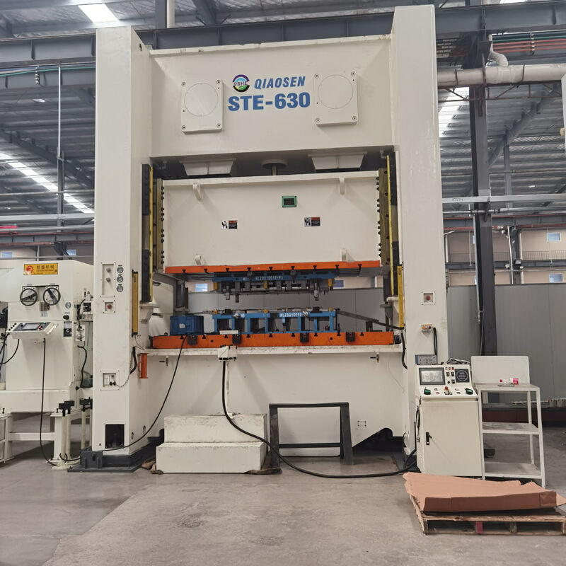 STE-400 Mechanical Power Press 400T Symmetrical Double Crank Drive for Metal Stamping