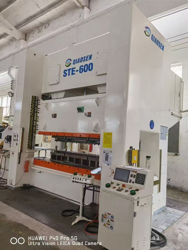 200 Tonf H Frame Press with Closed-Type Double Crankshaft and High Rigidity Frame for Metal Stamping