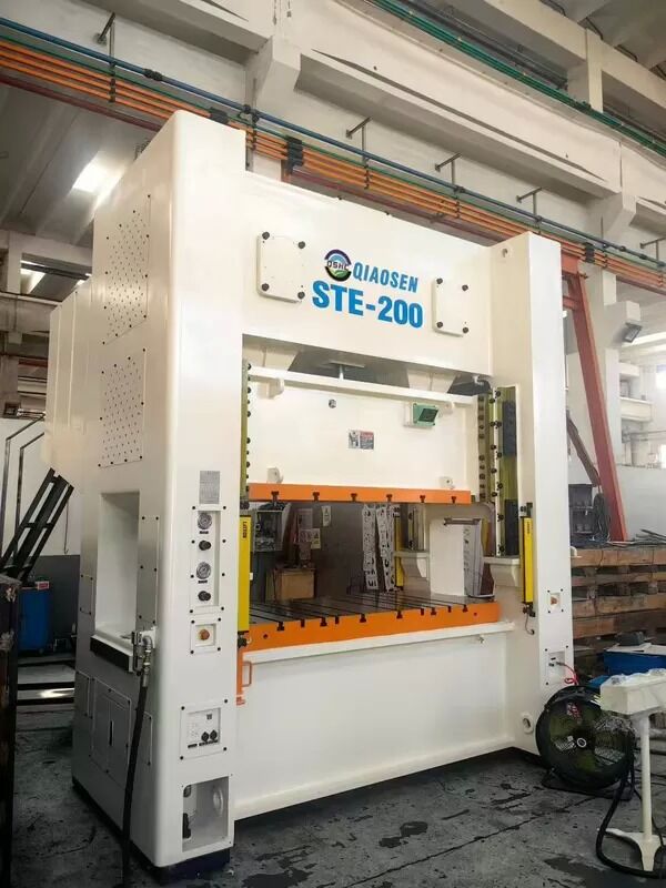 200-ton Double Crank Punching Machine with Closed-Type Crankshaft and High Rigidity Frame for Metal Stamping