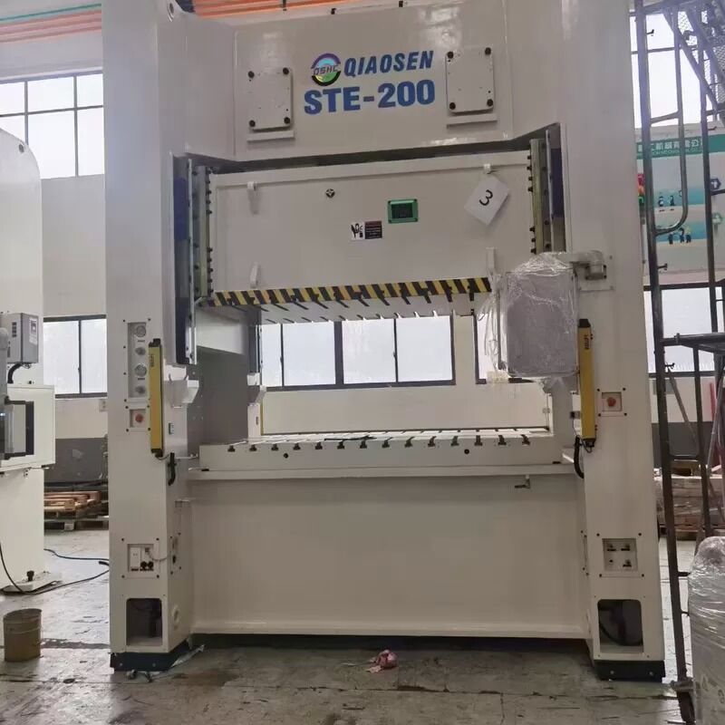 200 Tonf H Frame Press with Closed-Type Double Crankshaft and High Rigidity Frame for Metal Stamping