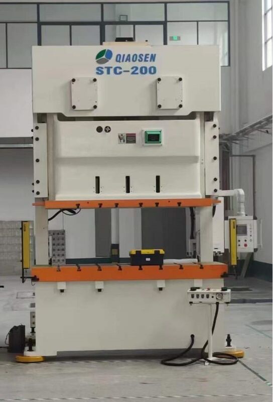 200-ton Two-Point Driving Press Punching Machine with High-Strength Steel Frame for Stable Stamping
