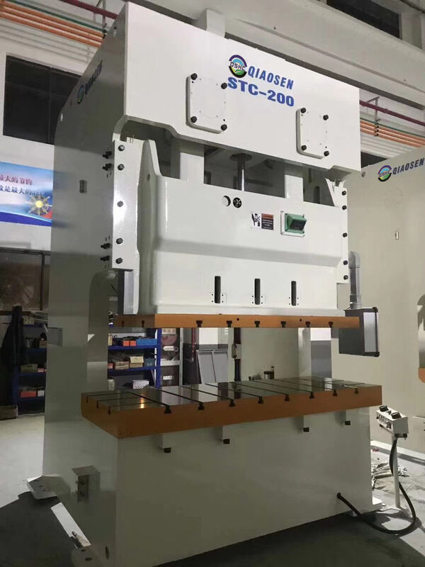 200-ton Two-Point Driving Press Punching Machine with High-Strength Steel Frame for Stable Stamping