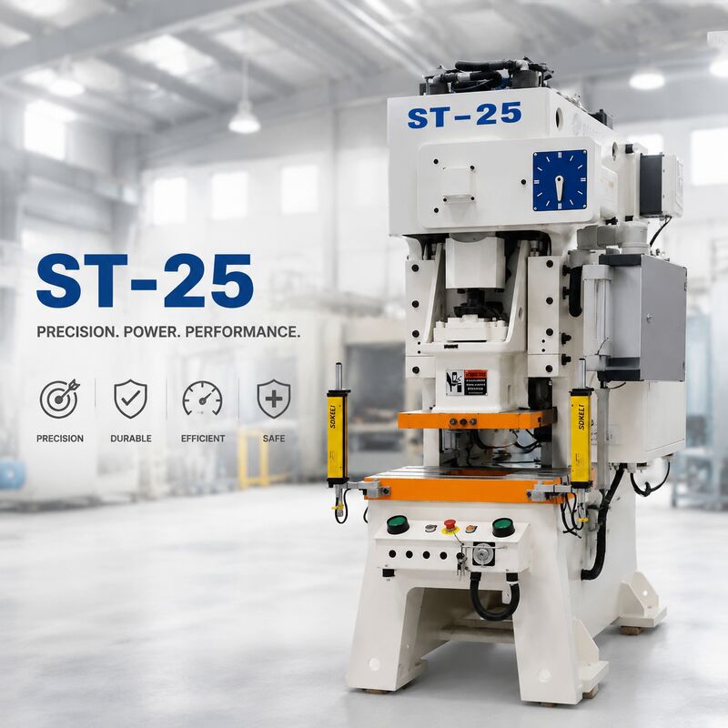 ST25 25Ton C Frame Power Press Pneumatic Punch Machine Low Maintenance Cost CE Certified for Metal Stamping