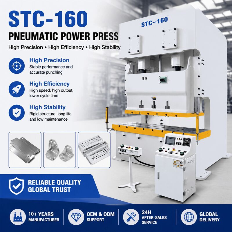 200-ton Two-Point Driving Press Punching Machine with High-Strength Steel Frame for Stable Stamping