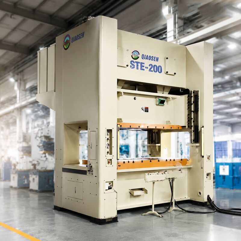 200-ton Double Crank Punching Machine with Closed-Type Crankshaft and High Rigidity Frame for Metal Stamping
