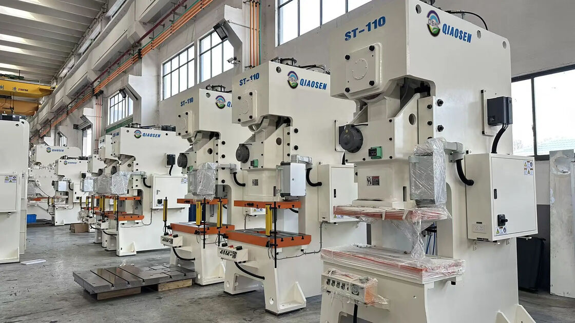 110 Ton C Frame Punch Press High-Accuracy JIS Grade 1 Precision Power Press for Metal Stamping