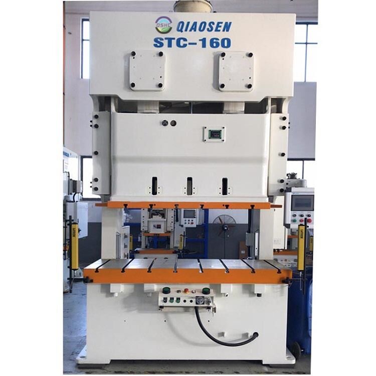 160 TON Durable Double Crank Power Press designed to meet the demands of automotive appliance and electronics manufacturing