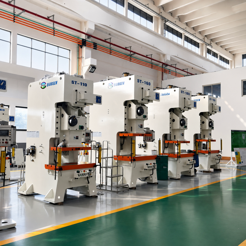 110 Ton C Frame Punch Press High-Accuracy JIS Grade 1 Precision Power Press for Metal Stamping