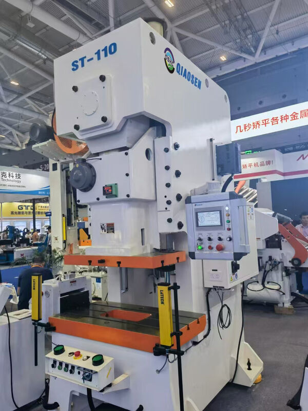 110 Ton C Frame Punch Press High-Accuracy JIS Grade 1 Precision Power Press for Metal Stamping
