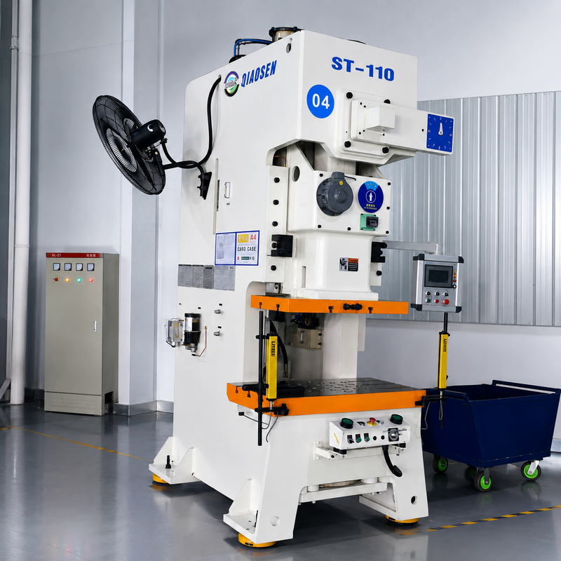 110 Ton C Frame Punch Press High-Accuracy JIS Grade 1 Precision Power Press for Metal Stamping