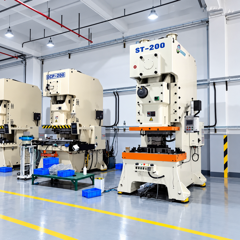 200 Ton High-Accuracy JIS Class 1 C Frame Punch Press for Metal Stamping