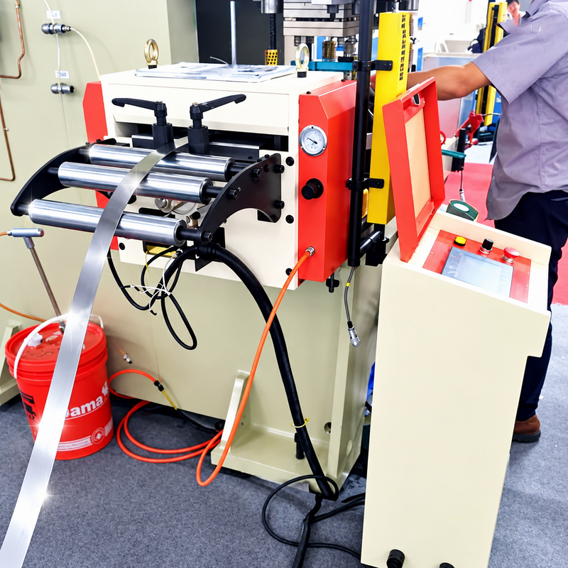 300mm Width Yaskawa Servo Roll Feeder NC Servo Feeder Punch Press Compatible Servo Feeding Machine